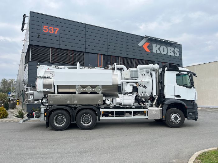 KOKS EcoVac ADR vacuum truck on its way to Saudi Arabia! 🚛✨